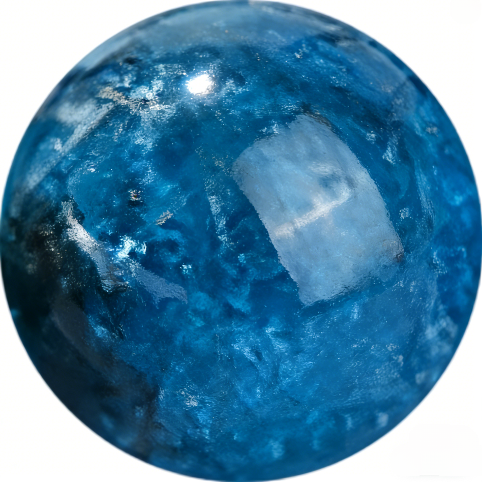 Blue apatite